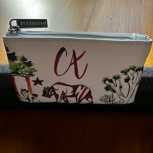 Starbucks California coin purse